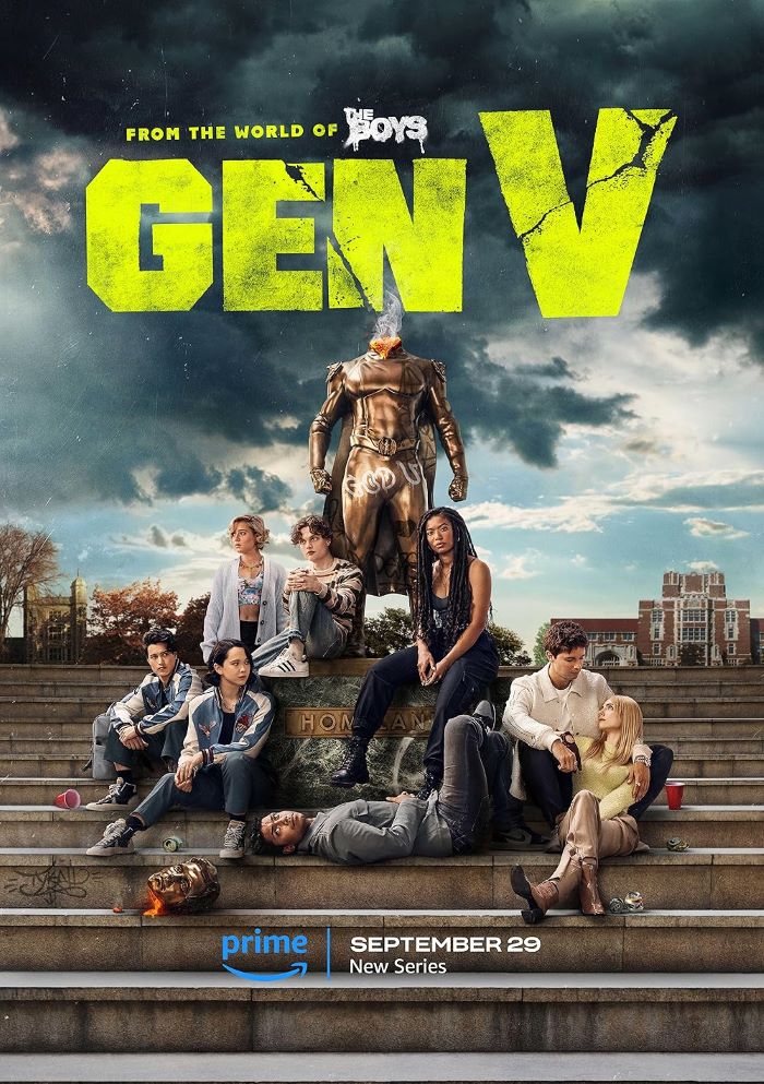 ซีรีส์ฝรั่ง The Boy Gen V Season 1 (2023) ก๊วนหนุ่มซ่าล่าซูเปอร์ฮีโร่ เจนวี ปี 1 พากย์ไทย EP.1-8 (จบ)